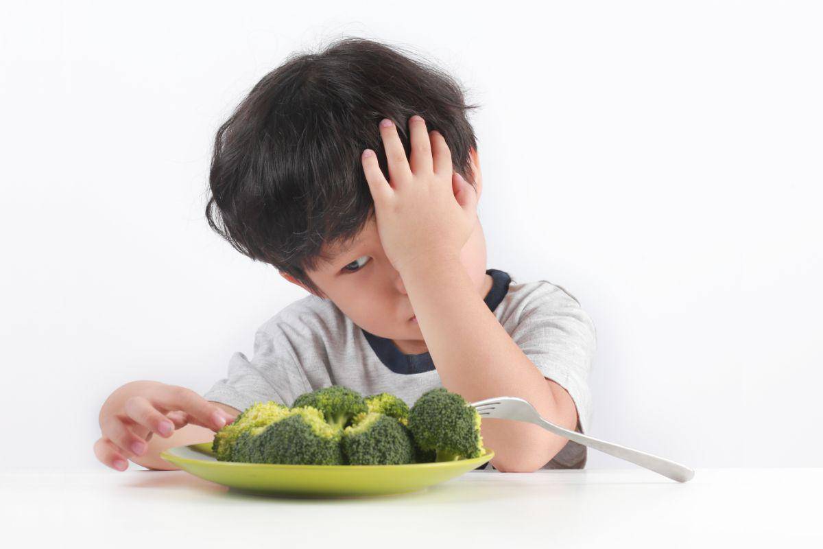 bambini odiano verdure