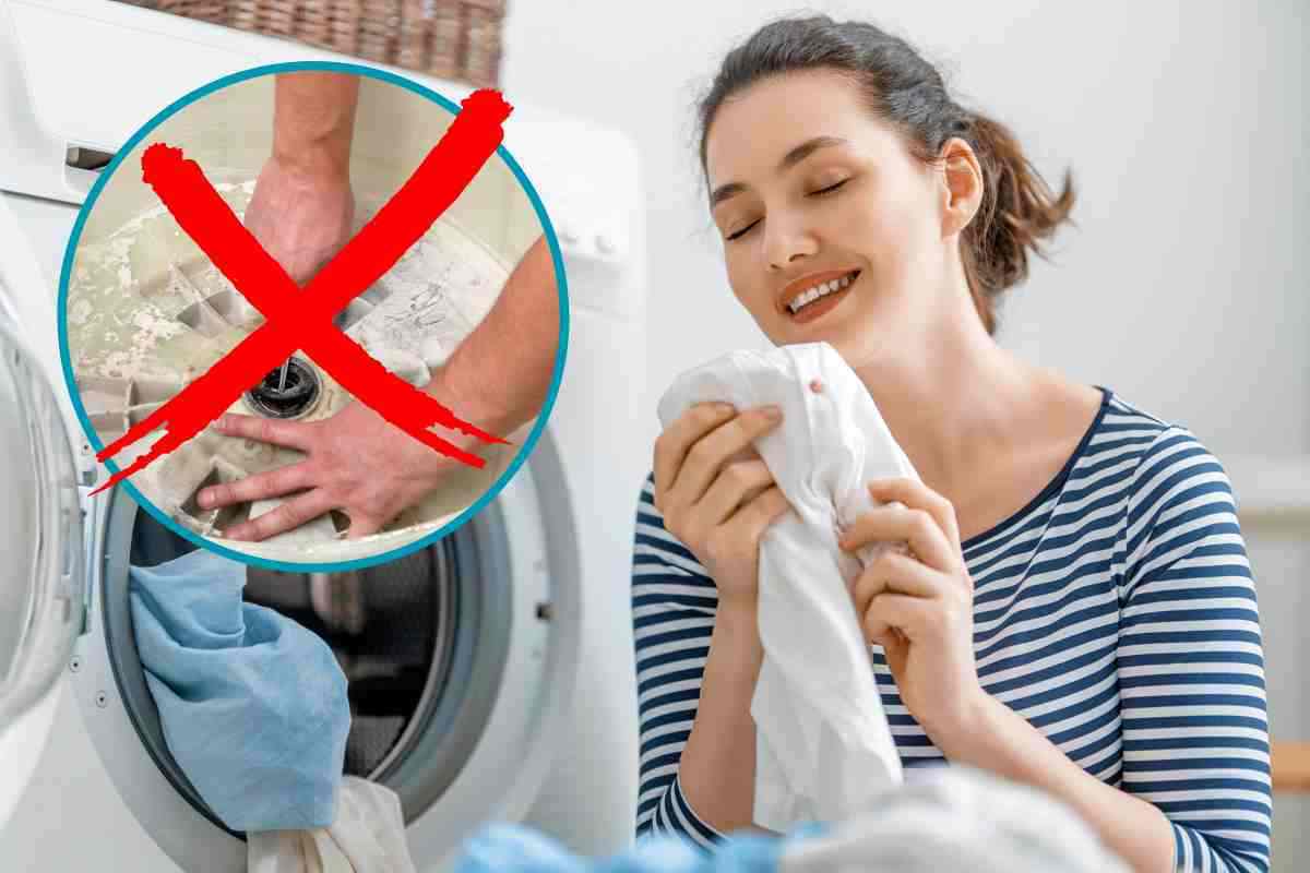 Filtro lavatrice trucco per non intasarlo
