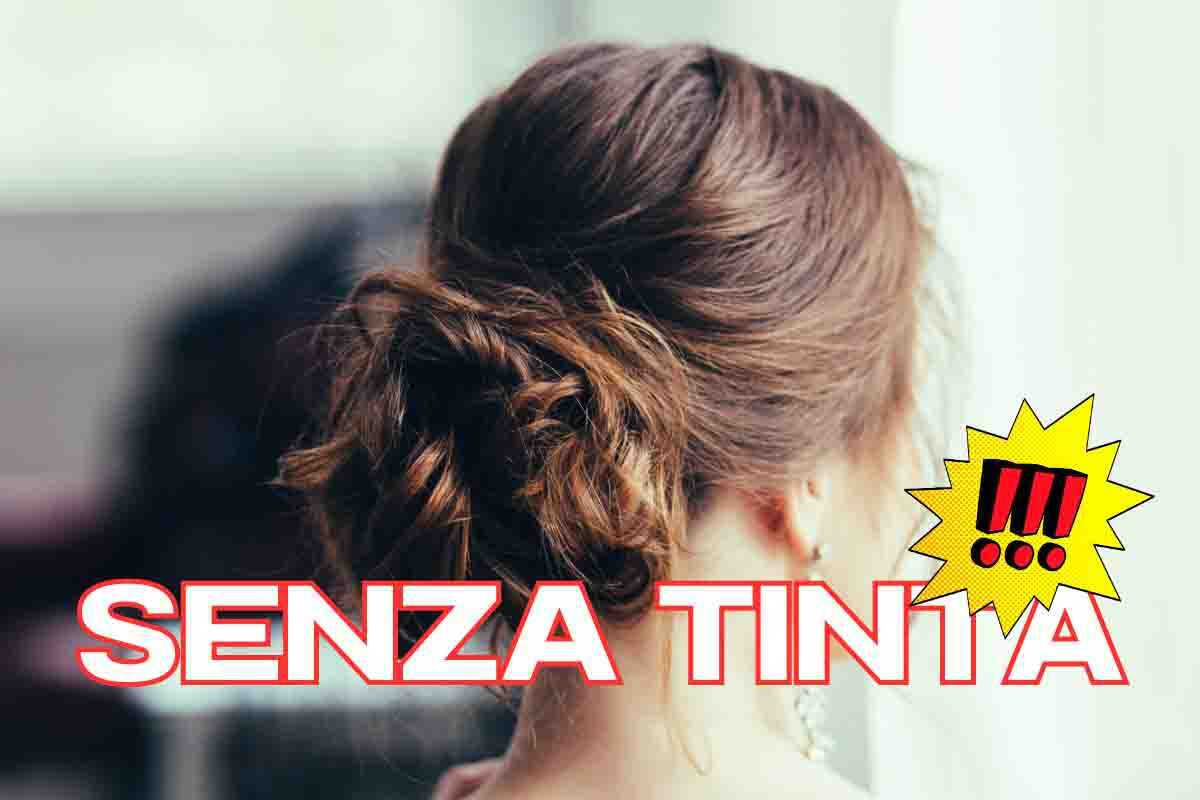 capelli bianchi come coprirli