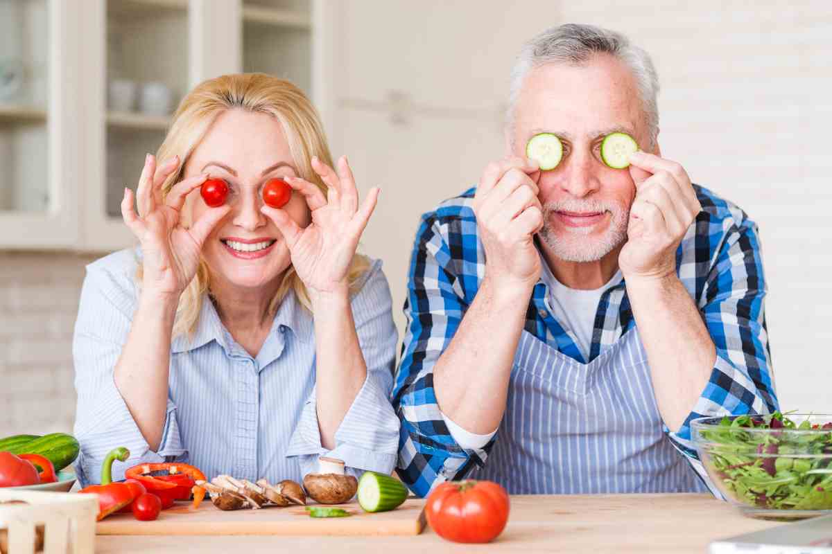 Mangiare sano dopo i 60