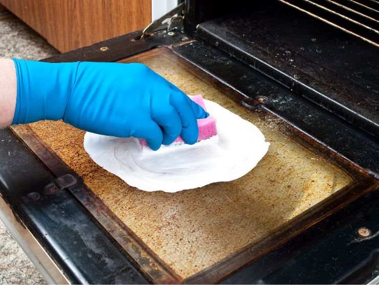 pulire doppio vetro forno