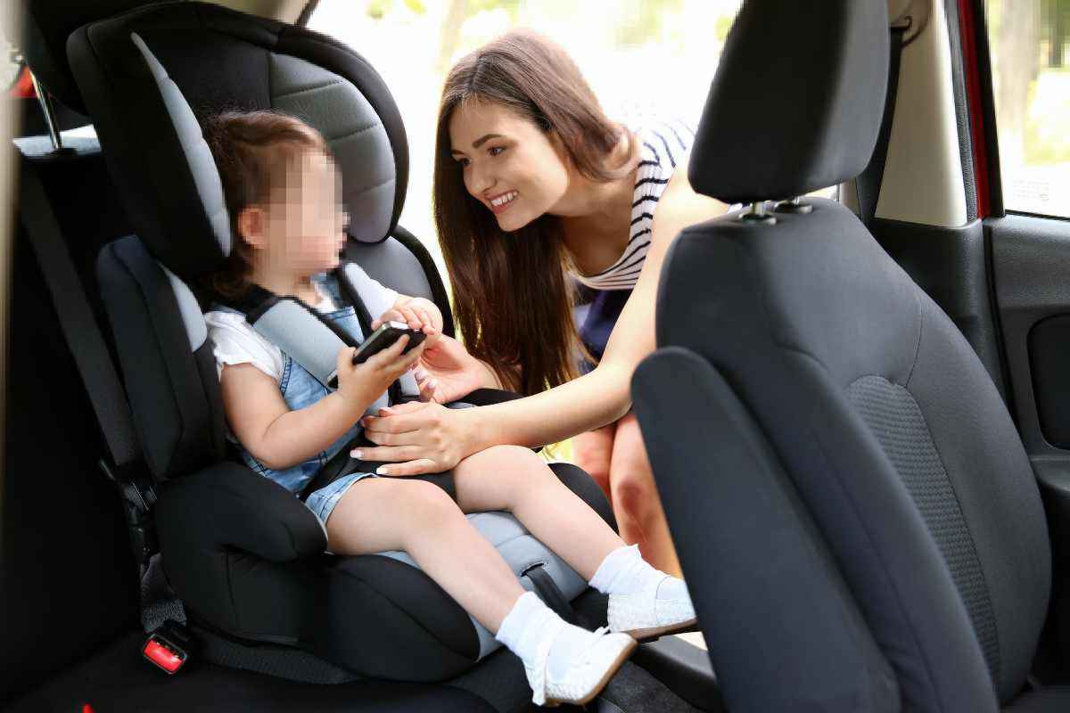 errore con seggiolino auto 