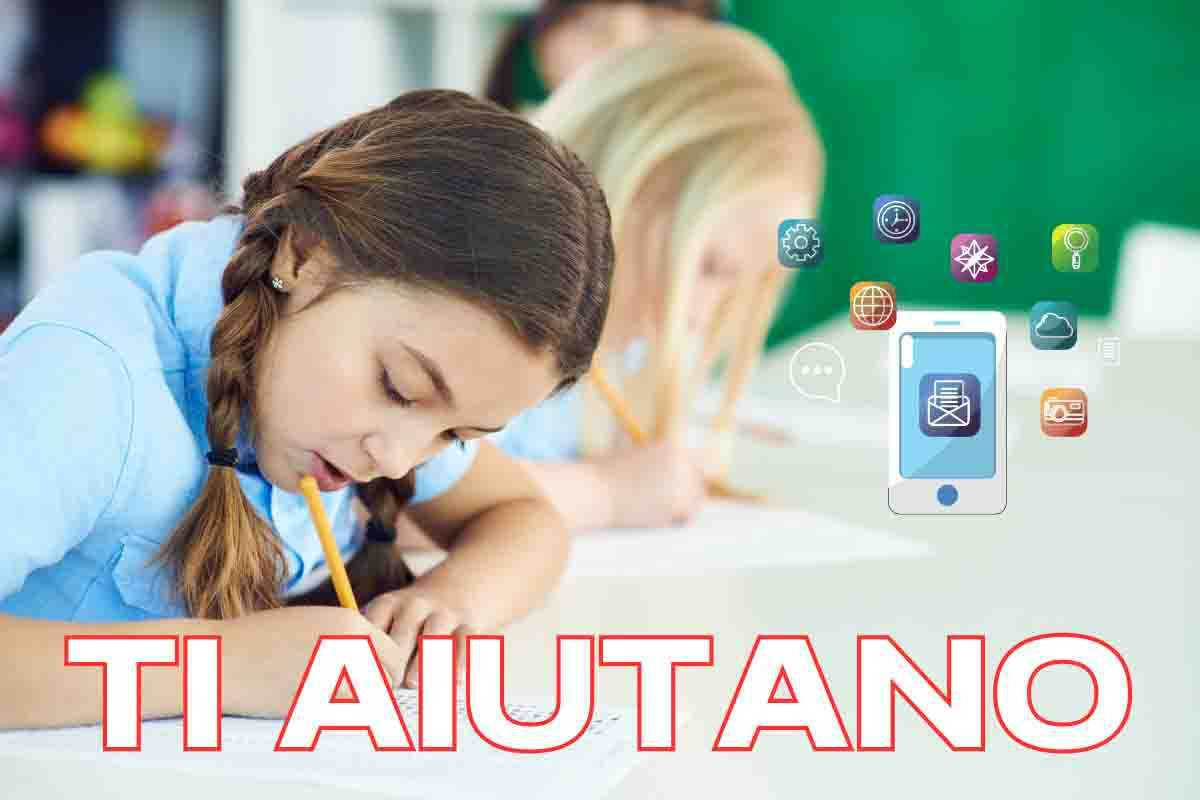 Far andare bene i figli a scuola con le app