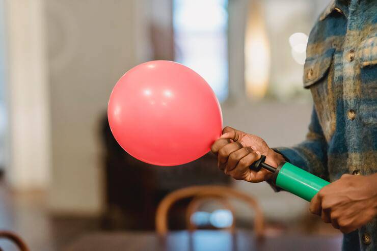 pompa per palloncini