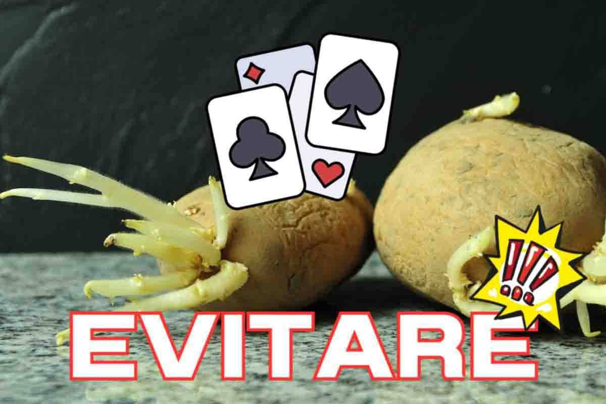 come evitare che le patate germoglino