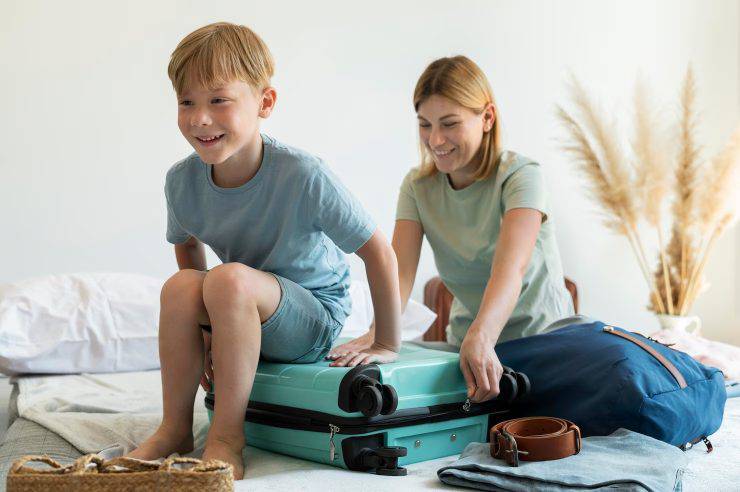 come fare una vacanza low-cost con i bimbi