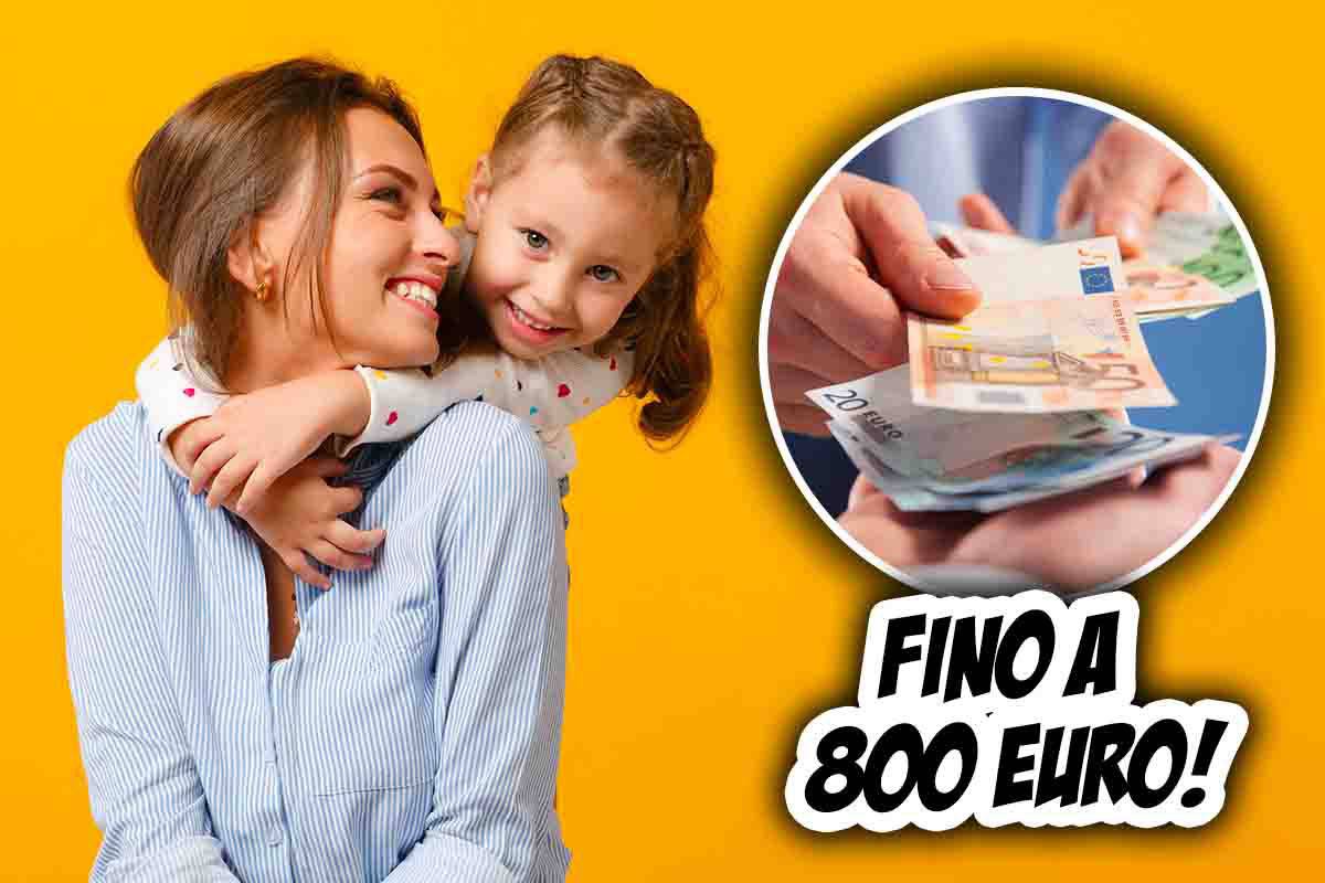bonus genitori separati fino a 800 euro