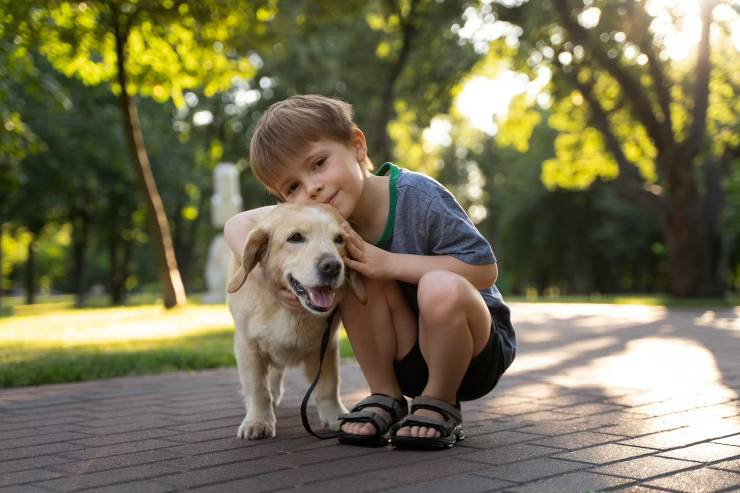 convivenza con cane e bambino semplice con tre regole