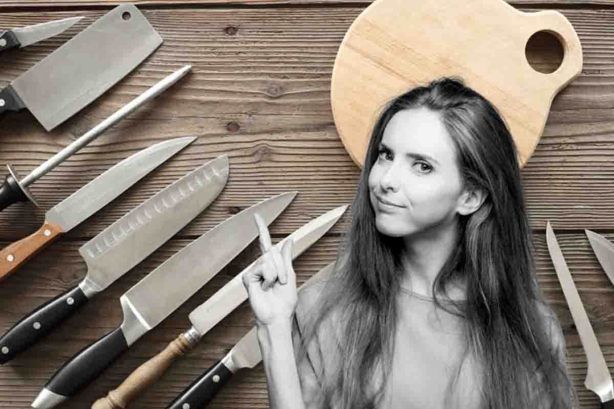 affilare coltelli cucina