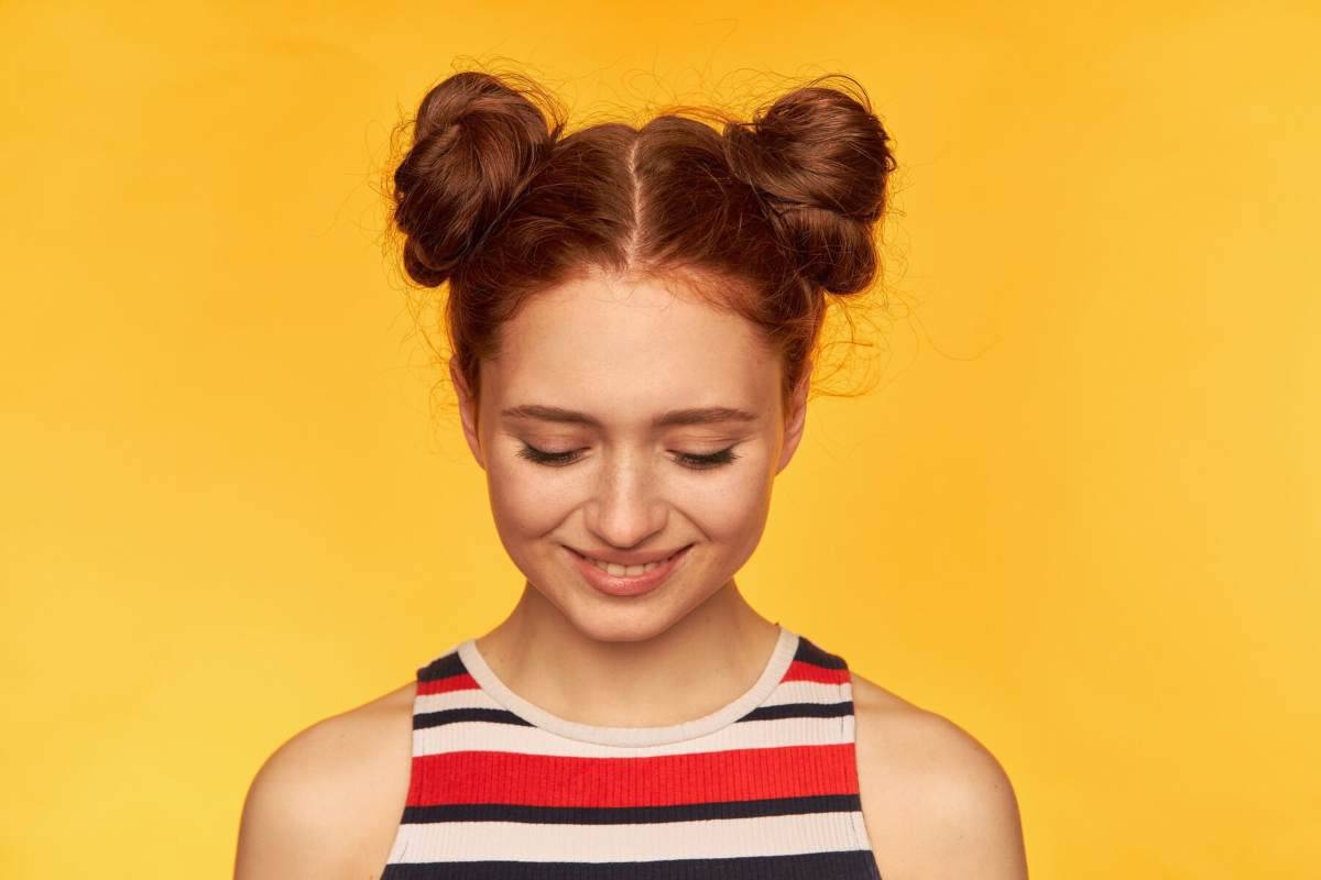 doppio chignon è tendenza dell'estate