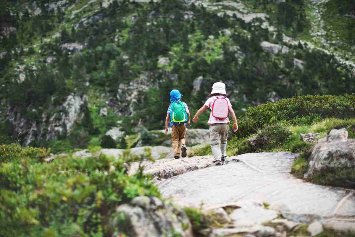 animali al pascolo e trekking con bambini: ecco dove