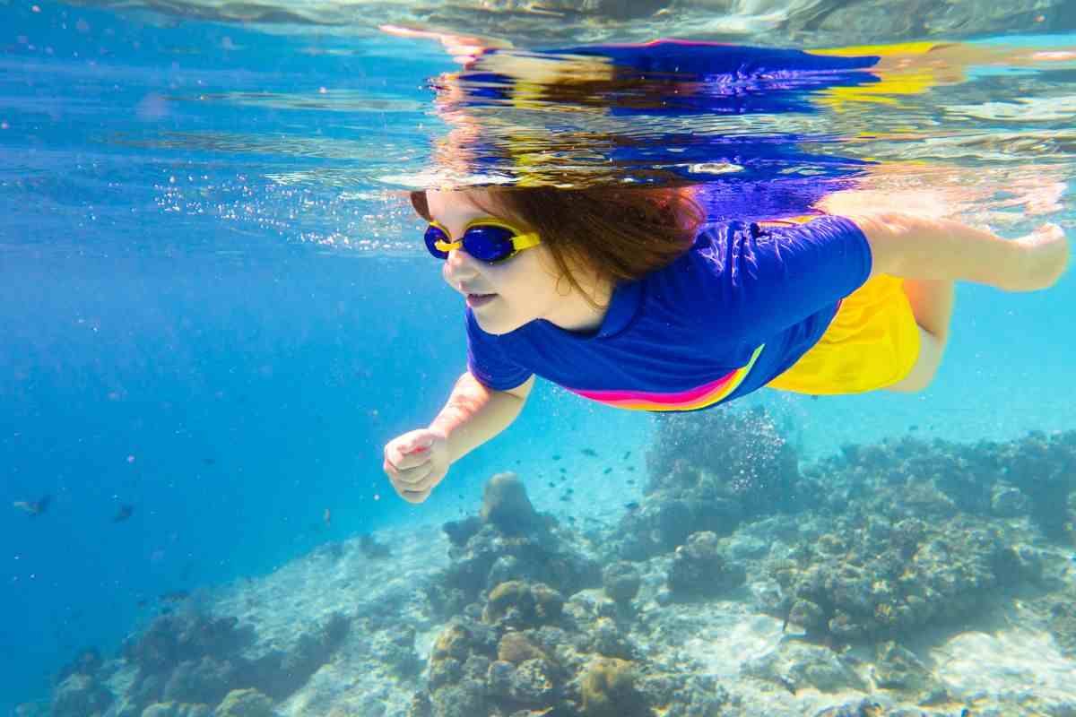 tuo figlio ha bevuto un po' di acqua di mare: regola de seguire