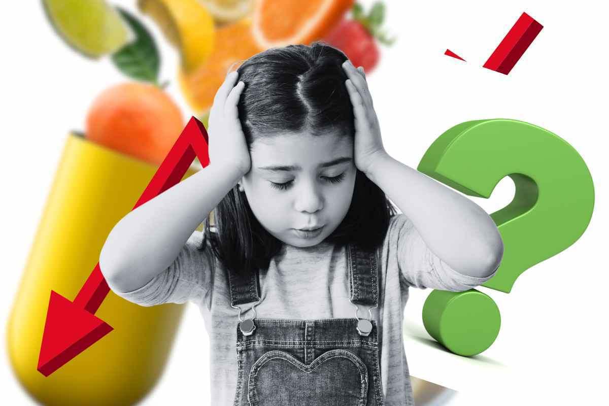 carenza di Vitamine bambini sintomi