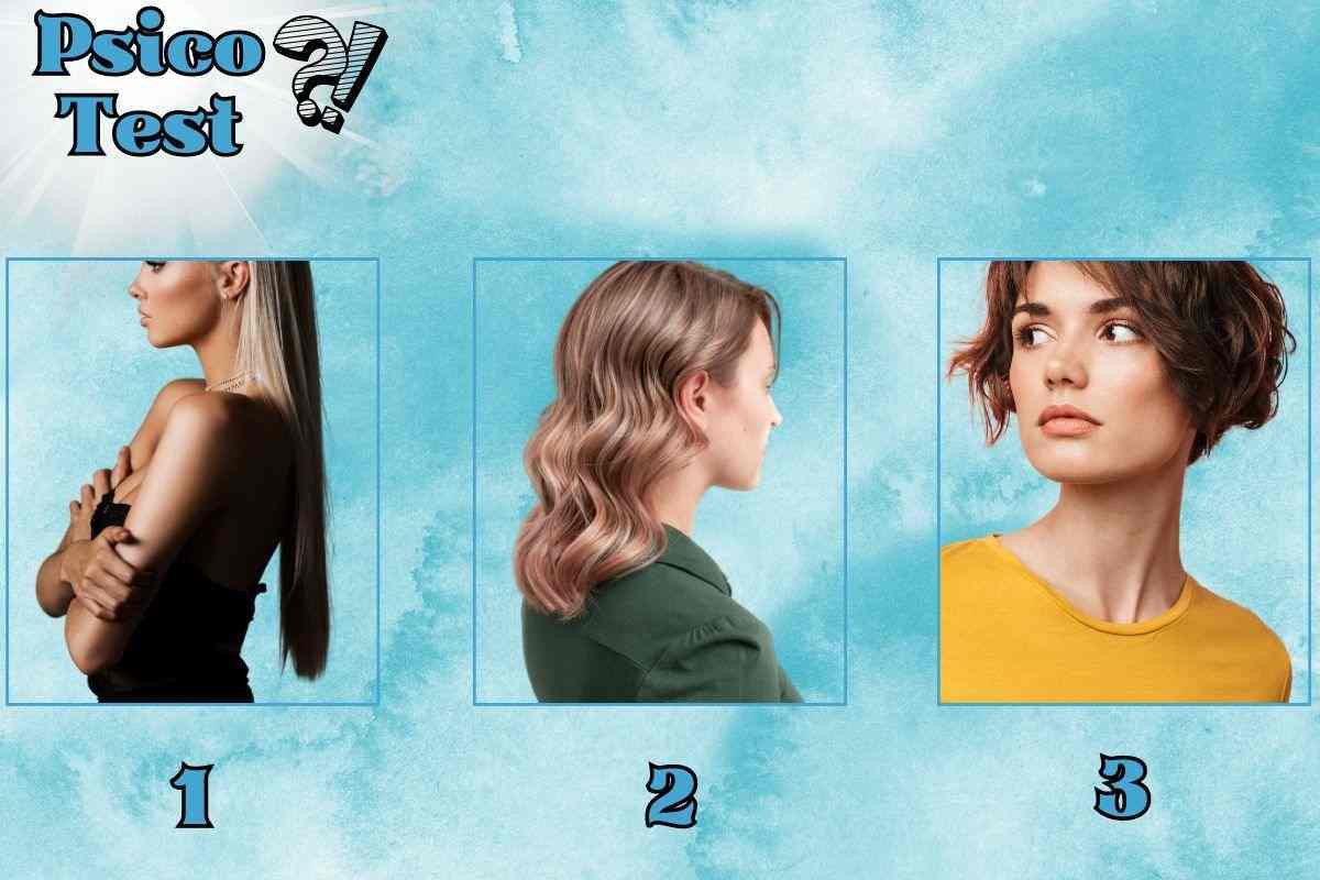 test personalità lunghezza capelli