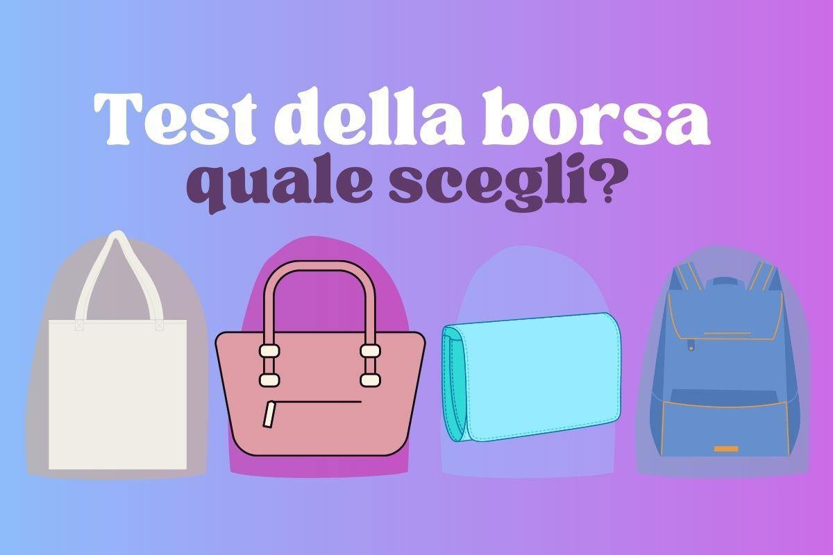 test scegli una borsa