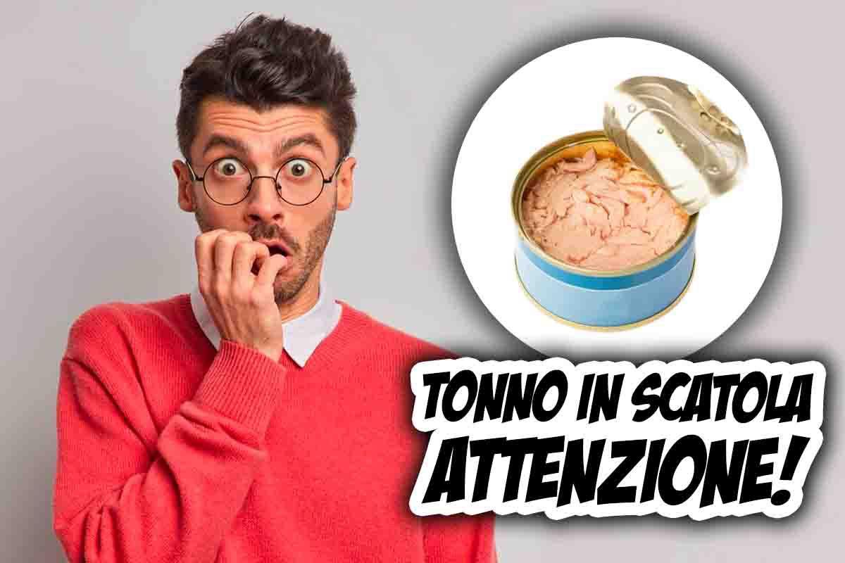 tonno in scatola attenzione