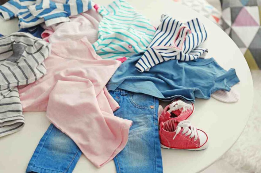 consigli essenziali per risparmiare sui vestiti dei vostri bambini.