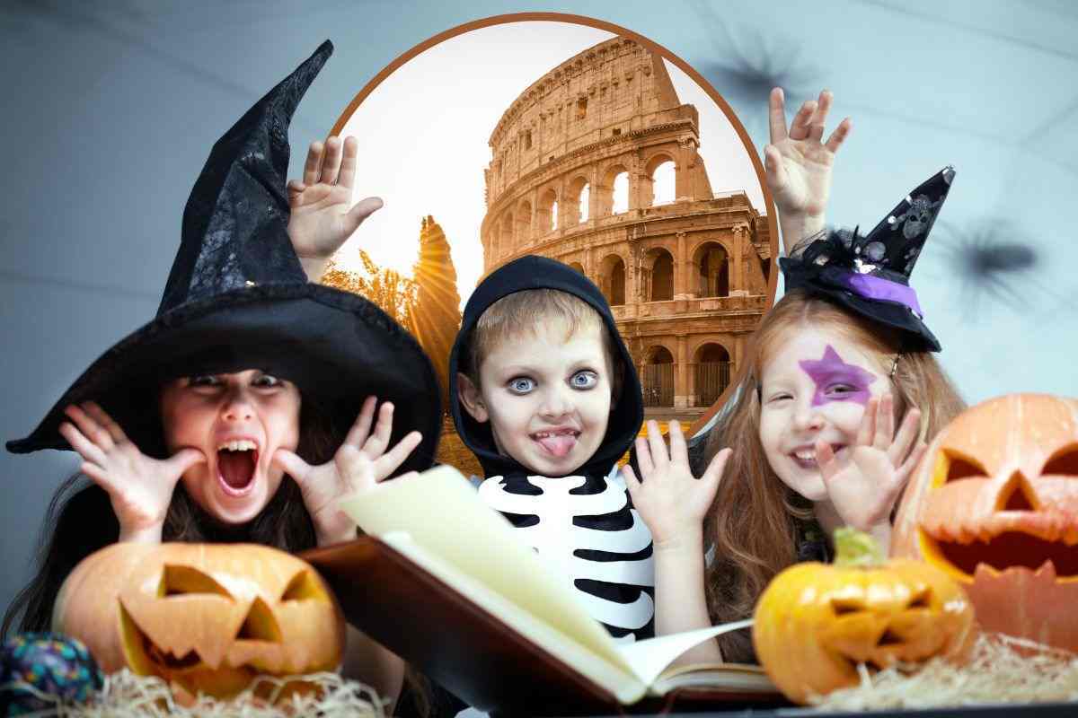 bambini roma halloween