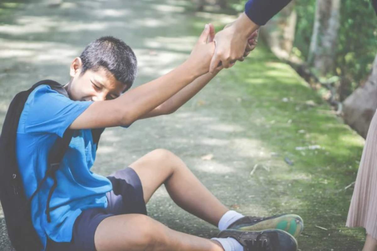 Bambino non vuole andare a scuola