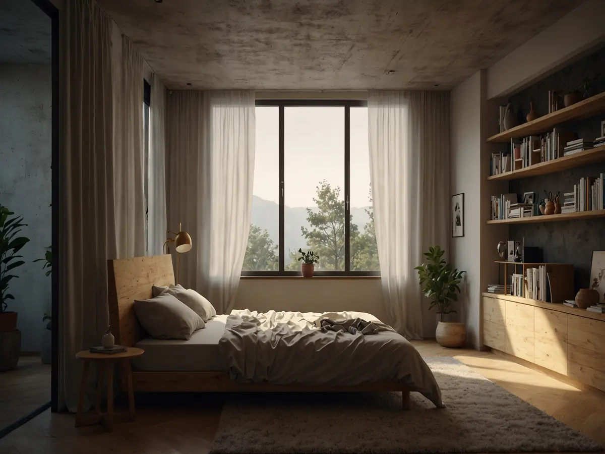 Armonia di Design: Come le Tende a Pacchetto Migliorano l'Acustica e l'Atmosfera di una Stanza