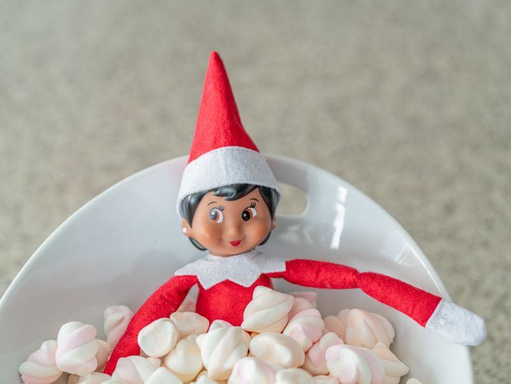 elfo magico che gioca